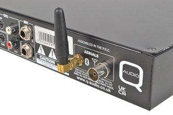 5 Channel Audio Mixer with Media Player, Bluetooth & FM Tuner